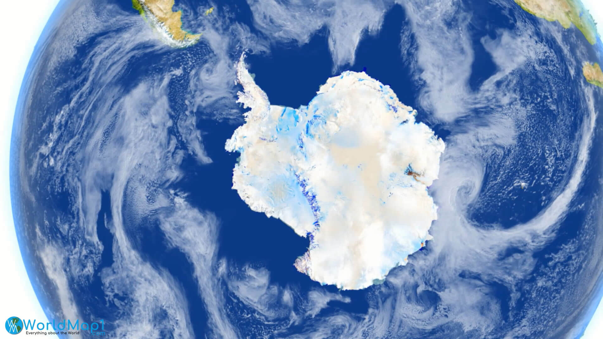 Antarctica Satellite Image