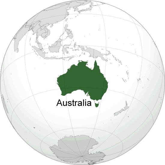 Where is Australia in the World