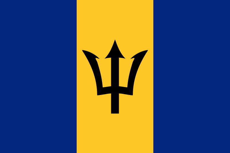 Barbados Flag