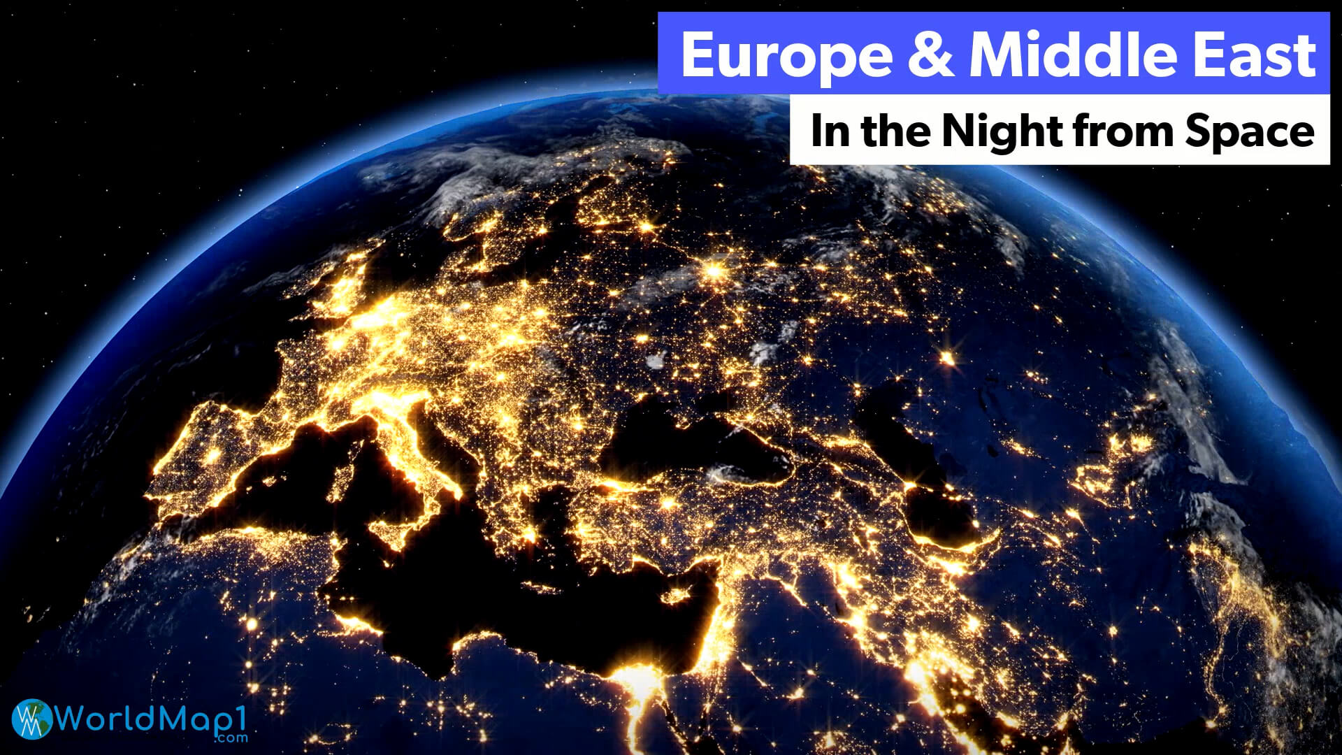Europe Satellite Image