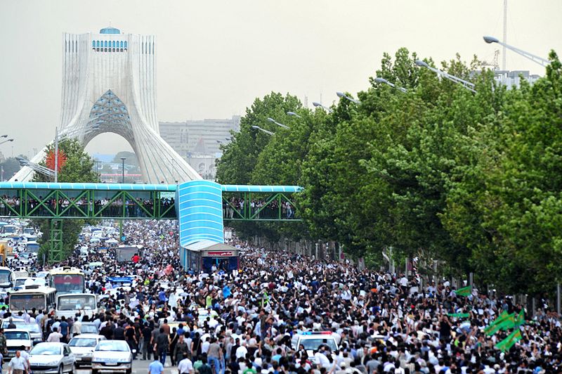 election protest iran