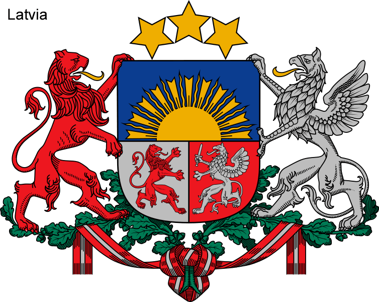 Latvia emblem