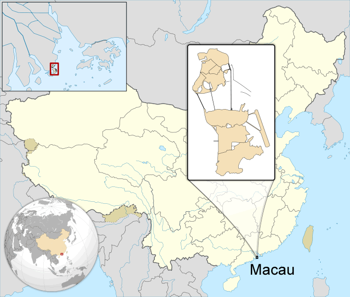 Where is Macau in the World