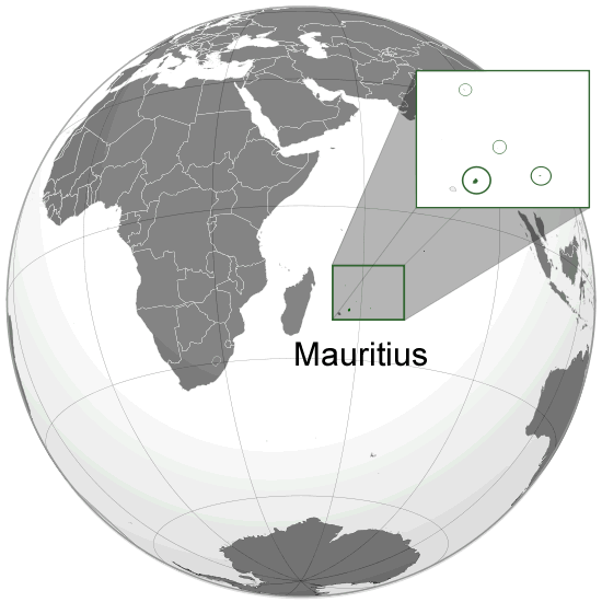 Where is Mauritius in the World