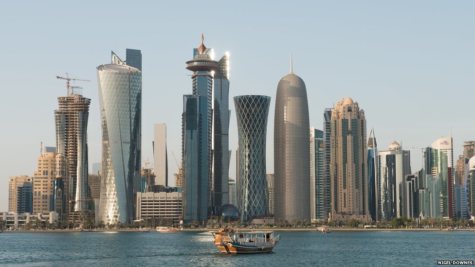 Qatar waterfront