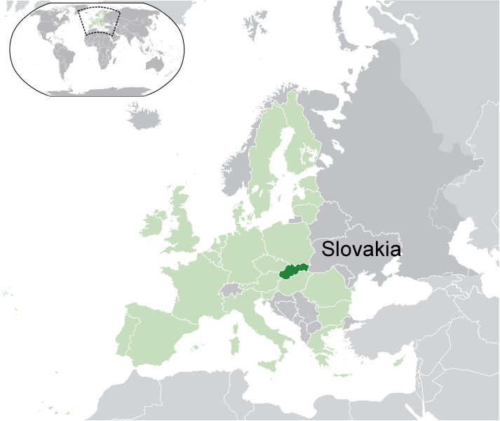 Where is Slovakia in the World