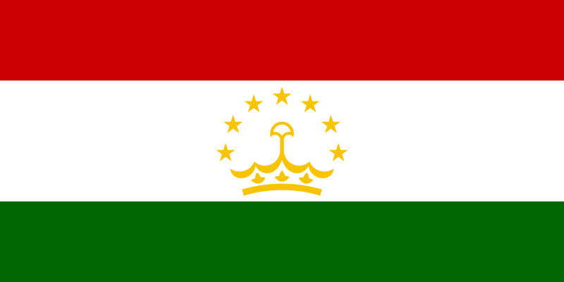 Tajikistan Flag