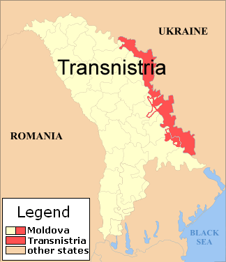 Where is Transnistria in the World