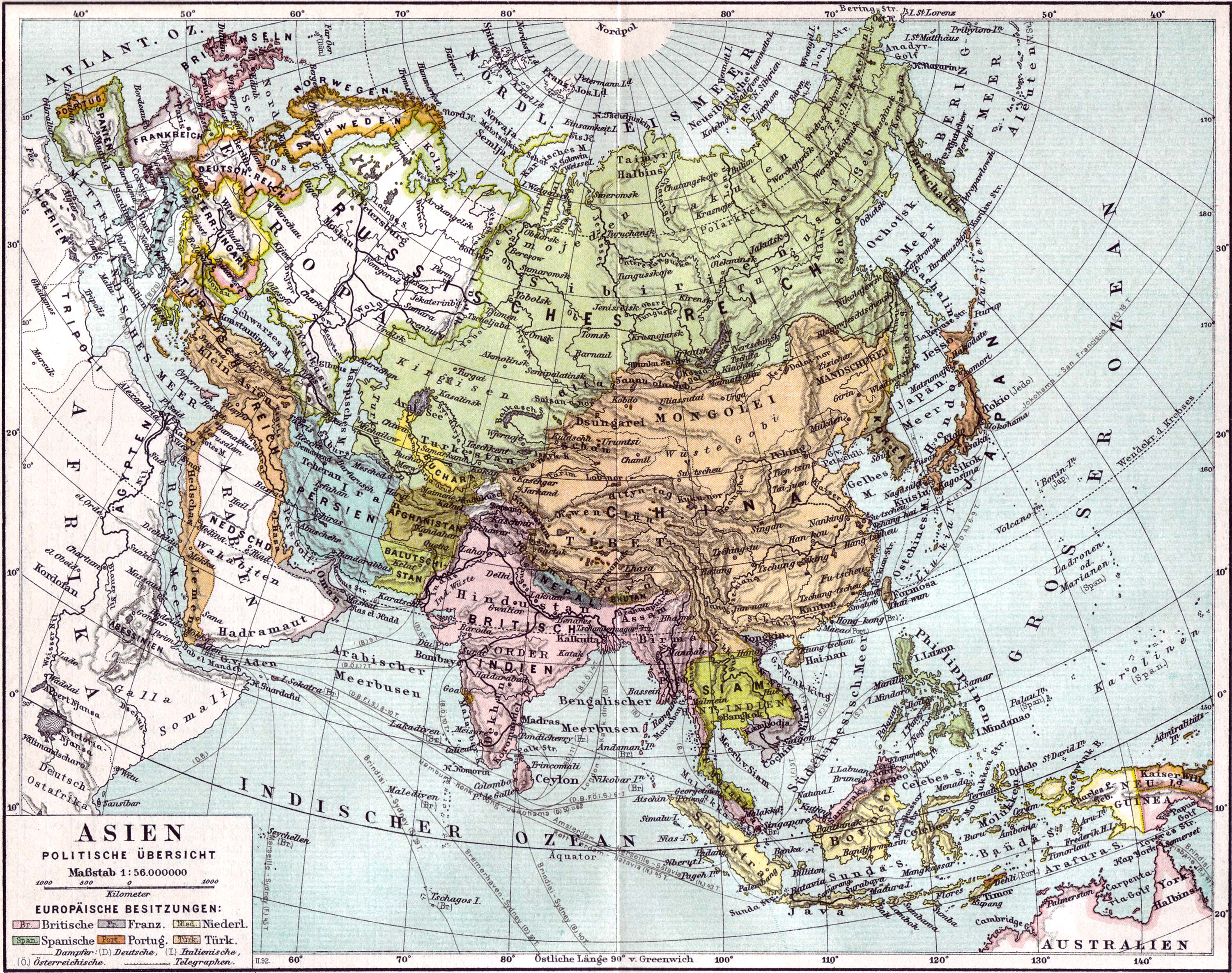 Asia Historical Map