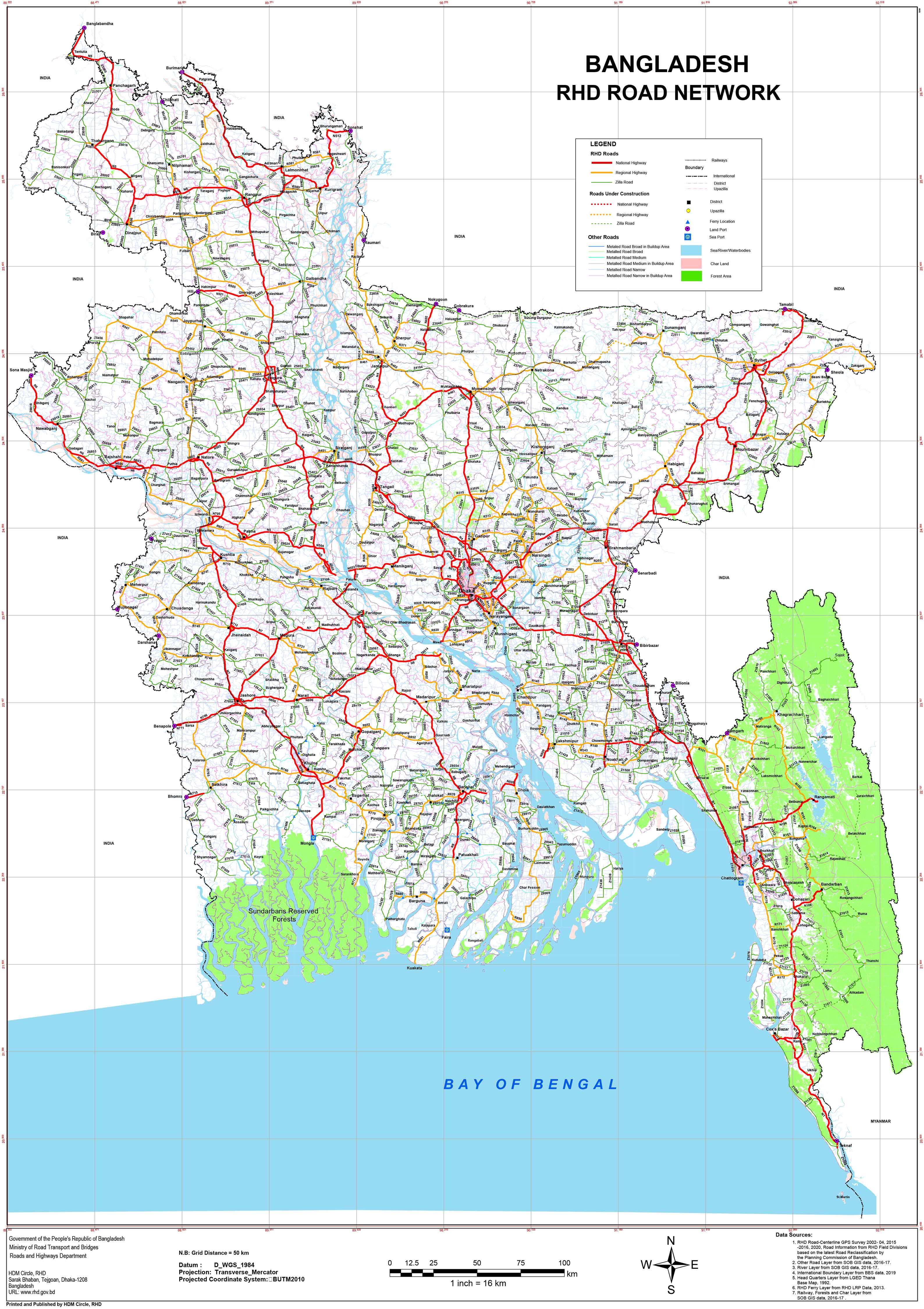 Bangladesh Transit Map