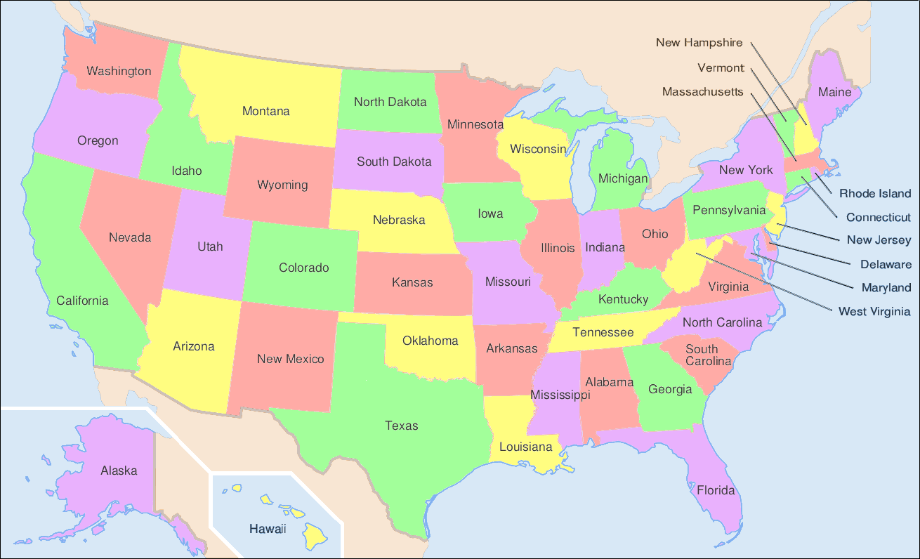 Map Of North America