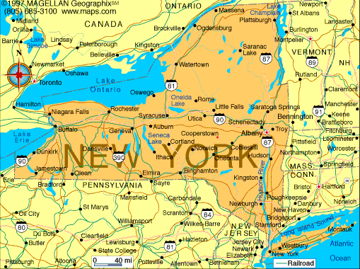 new york maps