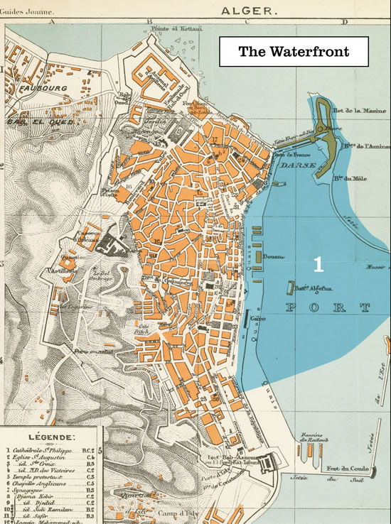 alger historical map