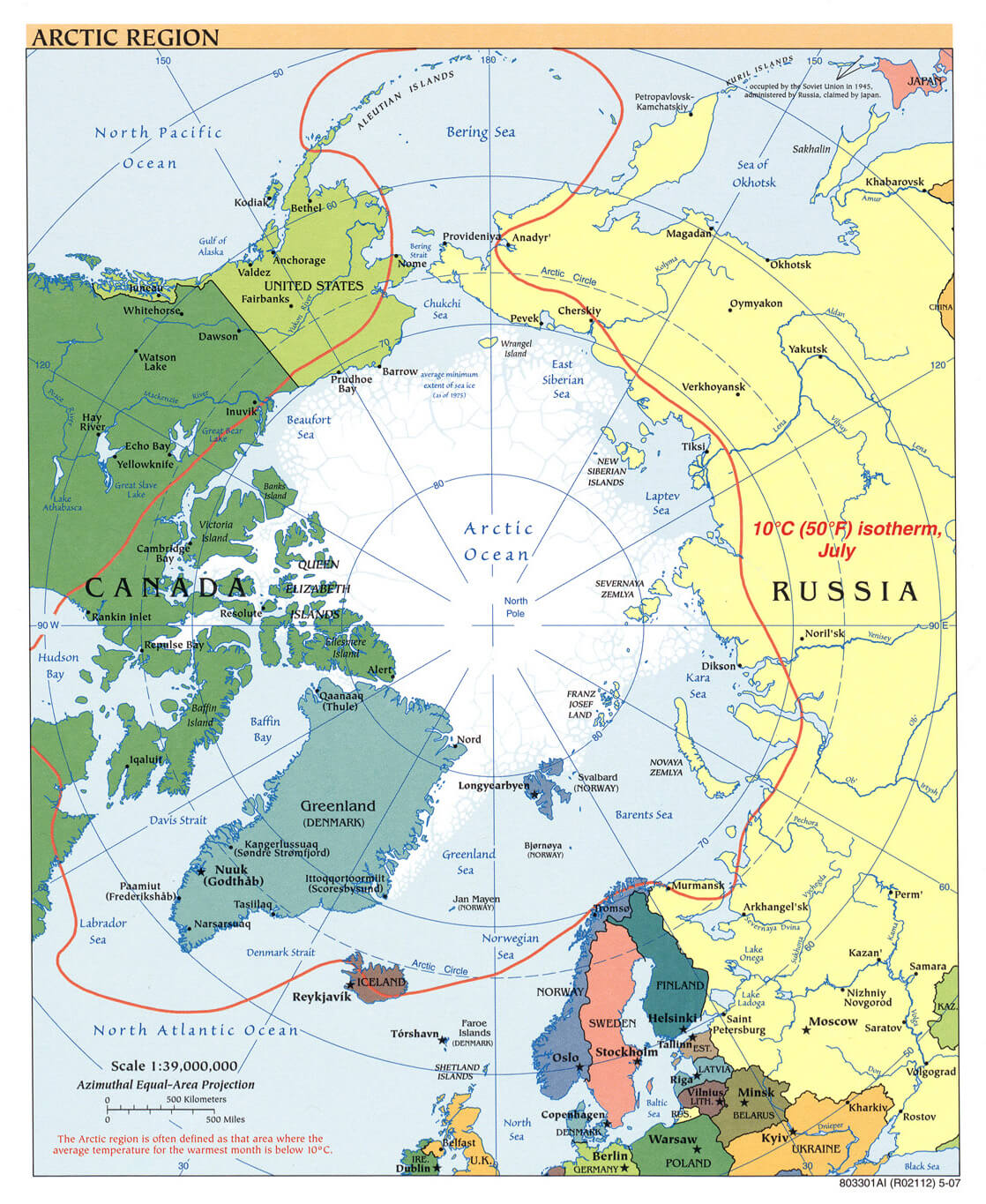 Antarctica Map