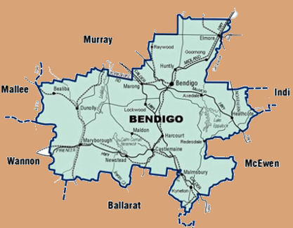 bendigo map australia maps istanbul satellite guide city