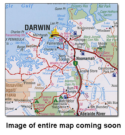 darwin city map