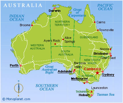 Nowra map australia