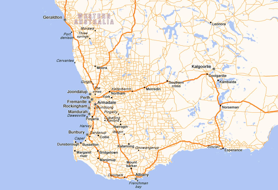 Perth Australia World Map - United States Map