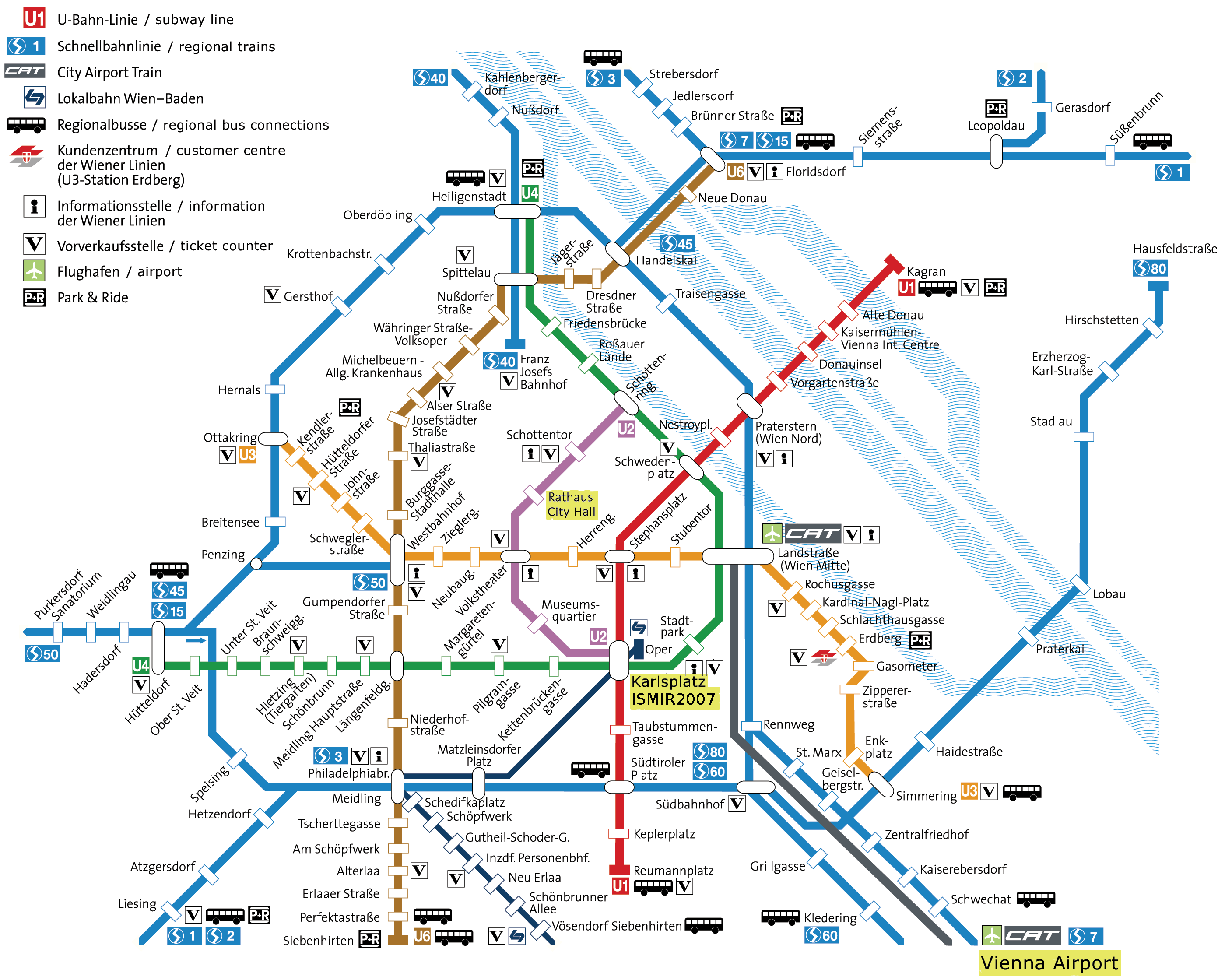 vienna subway map