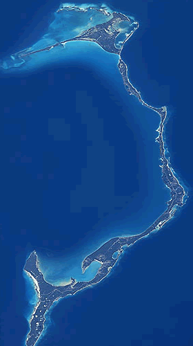 Bahamas Map Eleuthera North