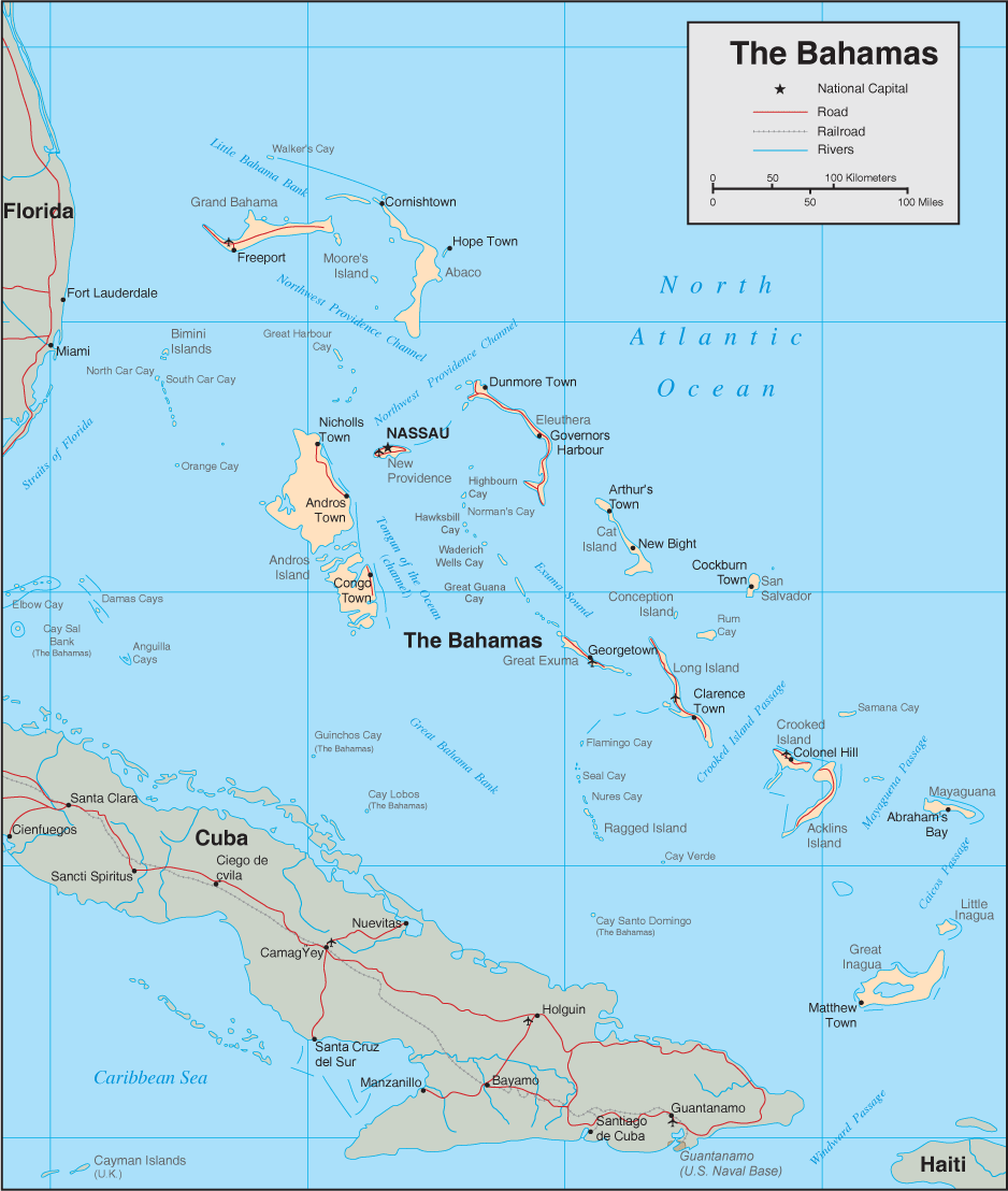 mapf of the bahamas