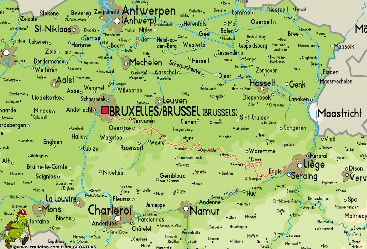 France Loop, Liège, Belgium - Map, Guide