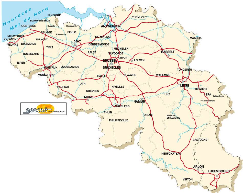 map belgium