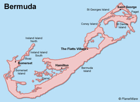Somerset Bermuda Map