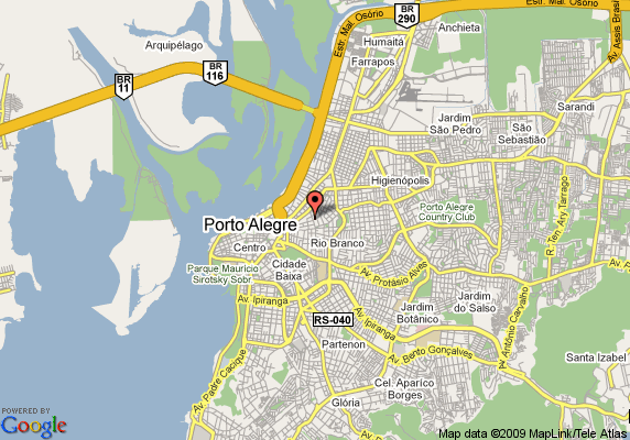 porto alegre city map
