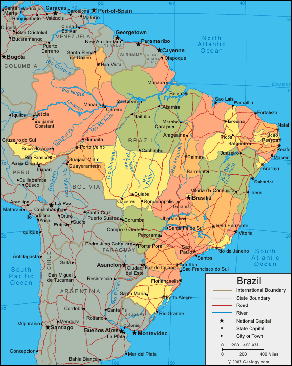 salvador map brazil