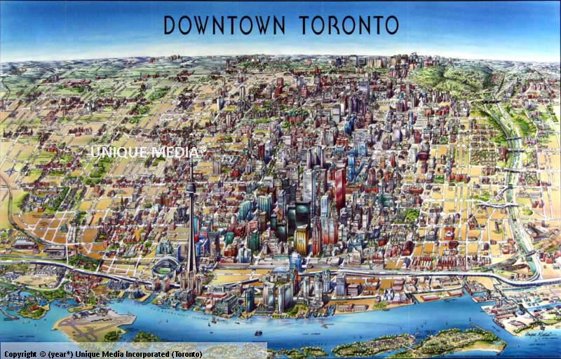 City Of Toronto Interactive Map Toronto Map And Toronto Satellite Image