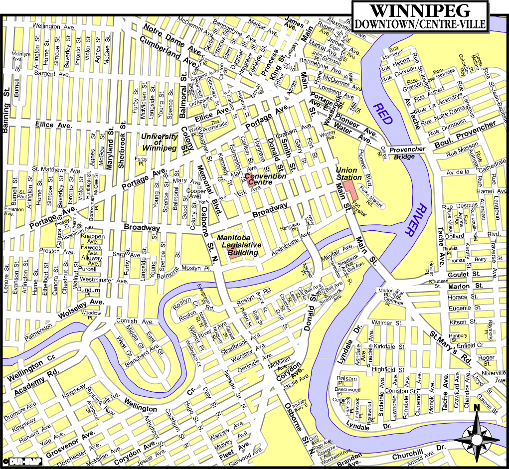 Winnipeg Map and Winnipeg Satellite Images