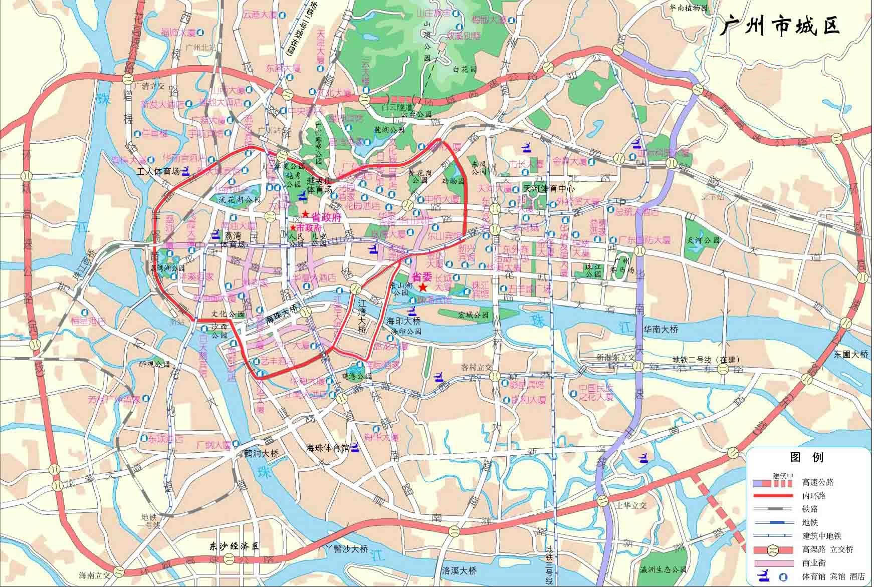Карта китая гуанчжоу на карте