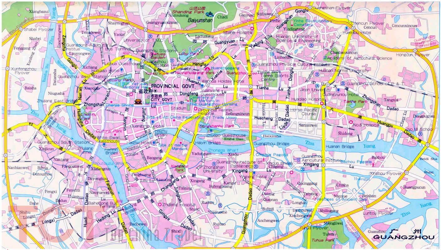 guangzhou map
