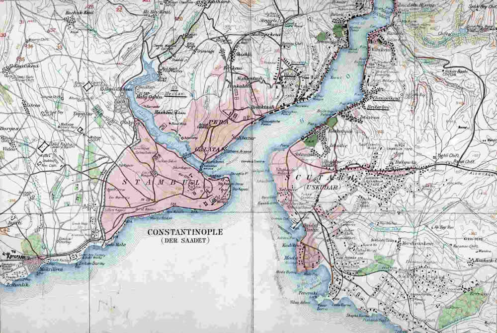 istanbul history map