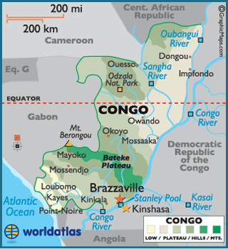 congo map