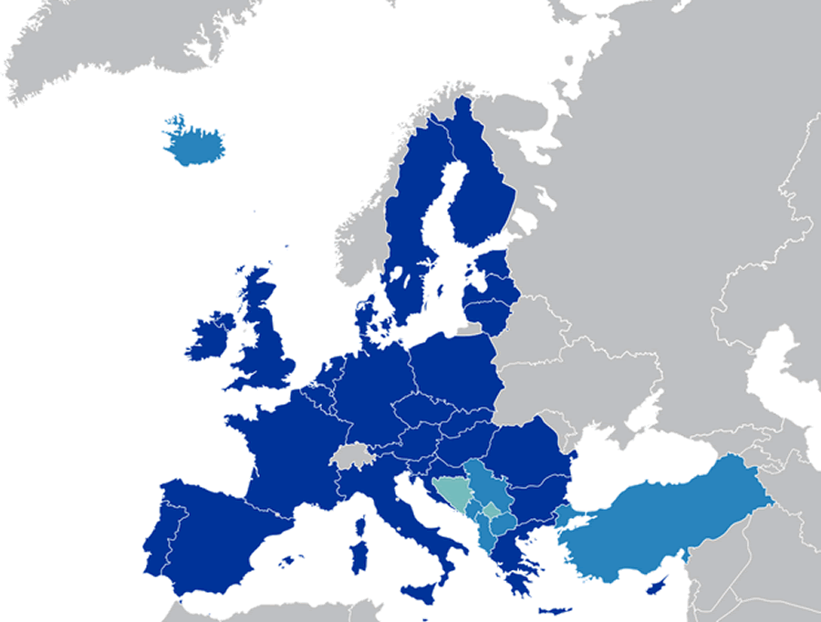 european union countires canditates