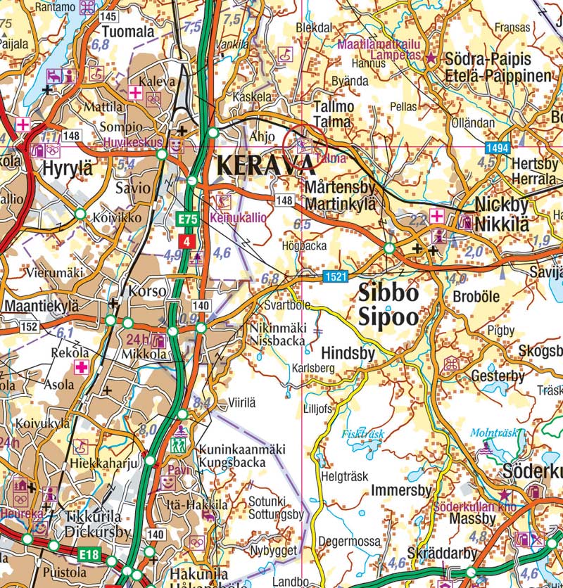 Kerava road map