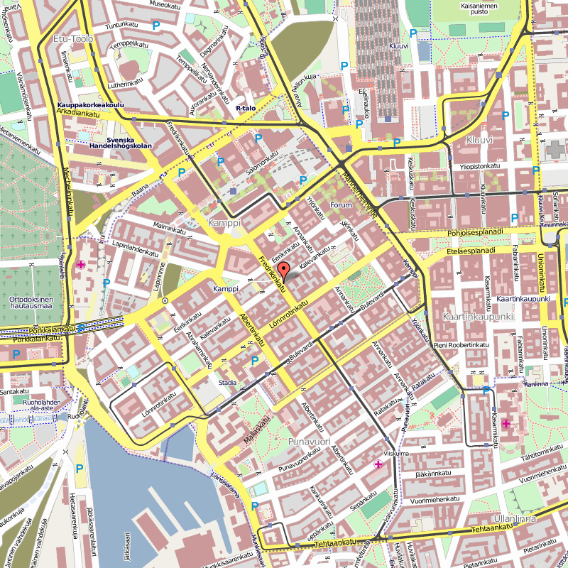 Kotka city map