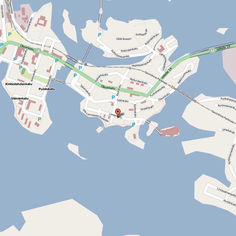 map of Savonlinna
