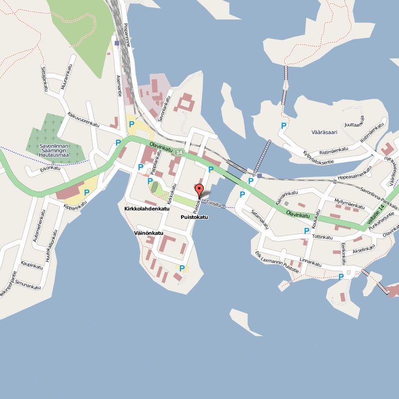 map of Savonlinna