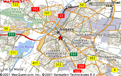 Angers map