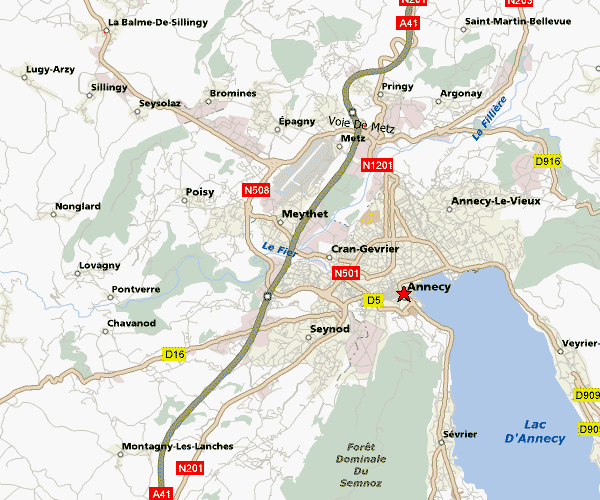annecy road map