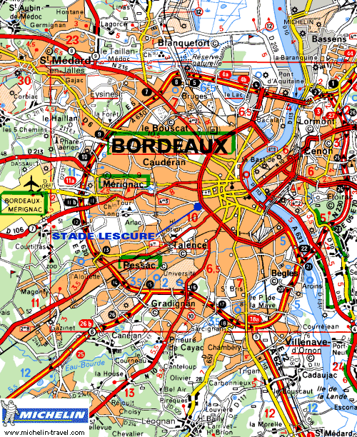 Bordeaux road map
