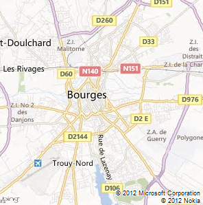 Bourges road map