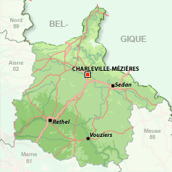 charleville mezieres province map