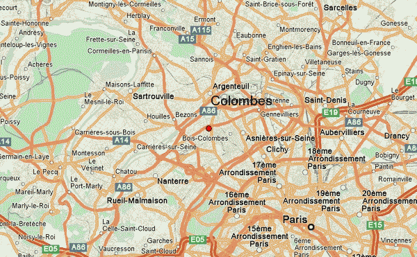 Colombes road map
