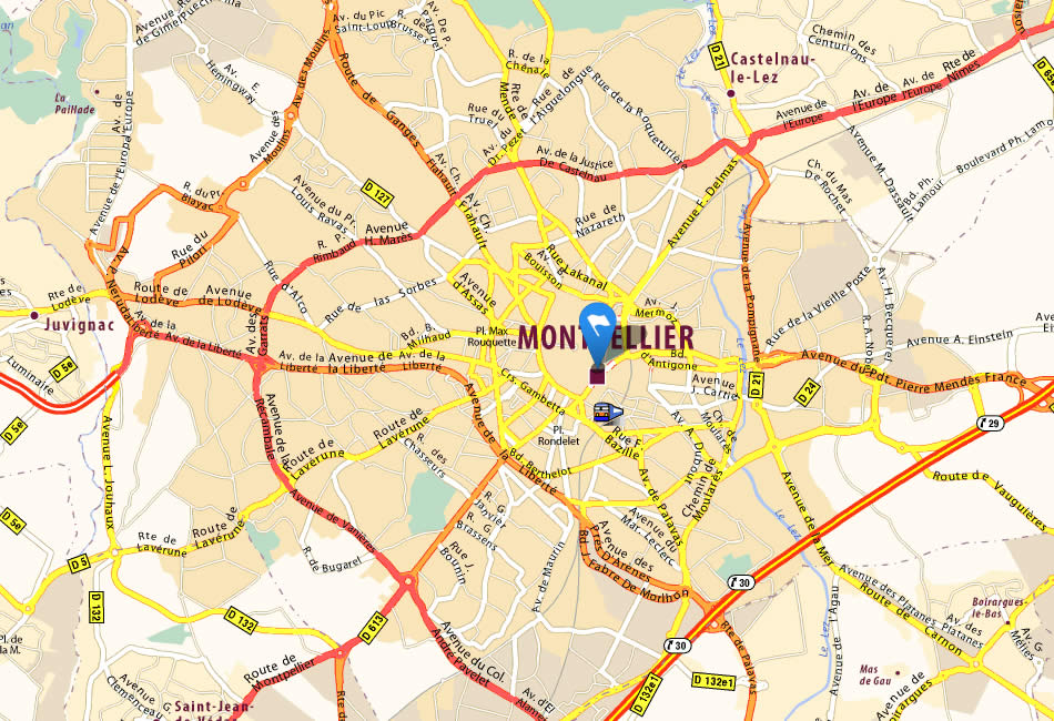 montpellier map