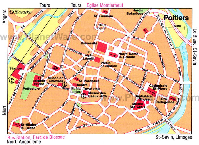 poitiers map