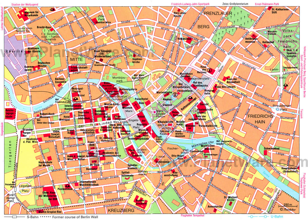 east berlin map